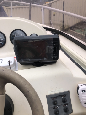 Garmin depth sounder